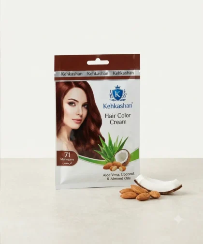 Kehkashan Cream Hair Colour Pouch (Shade 71: Mahogany)