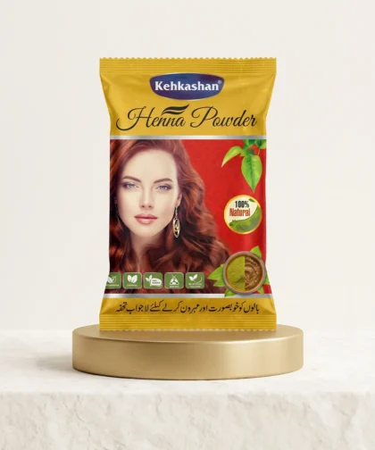 Kehkashan Henna Powder (Mahogany Color)